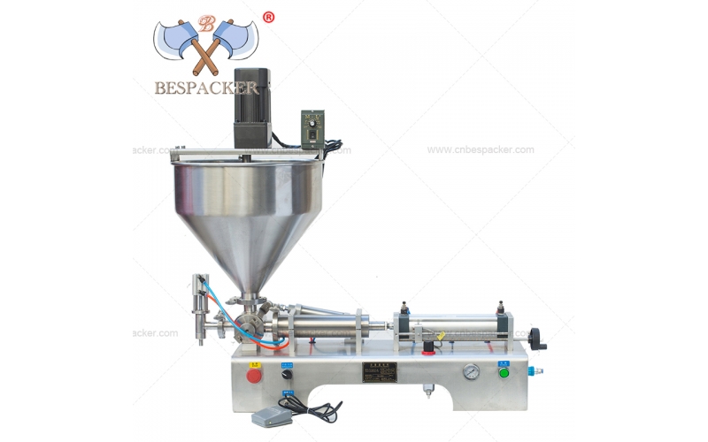 G1WTD-100HM sauce filling machine with heating and mixing