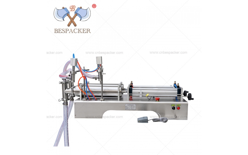 Machine de remplissage de liquide pneumatique à double tête Y2WTD-100