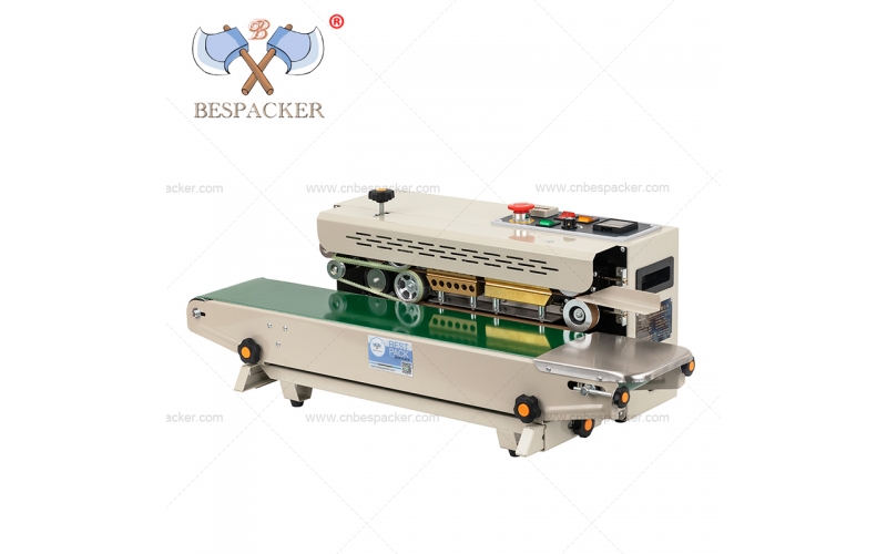 FR-880 Lebensmittelbeutel Papiertüte Durchlaufversiegelungsmaschine mit Temperaturregler für Digitalanzeige