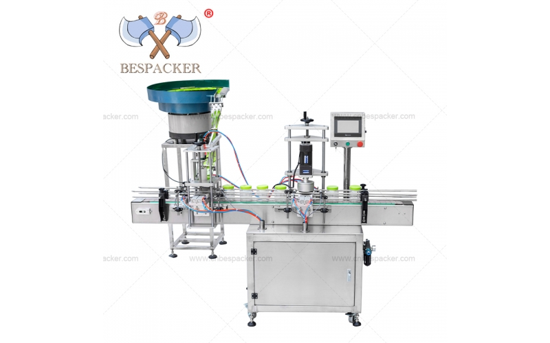 Linear capping machine