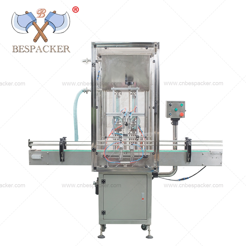 Bespacker GT2T-1000 Auto liquid soap honey filling machine with auto suction