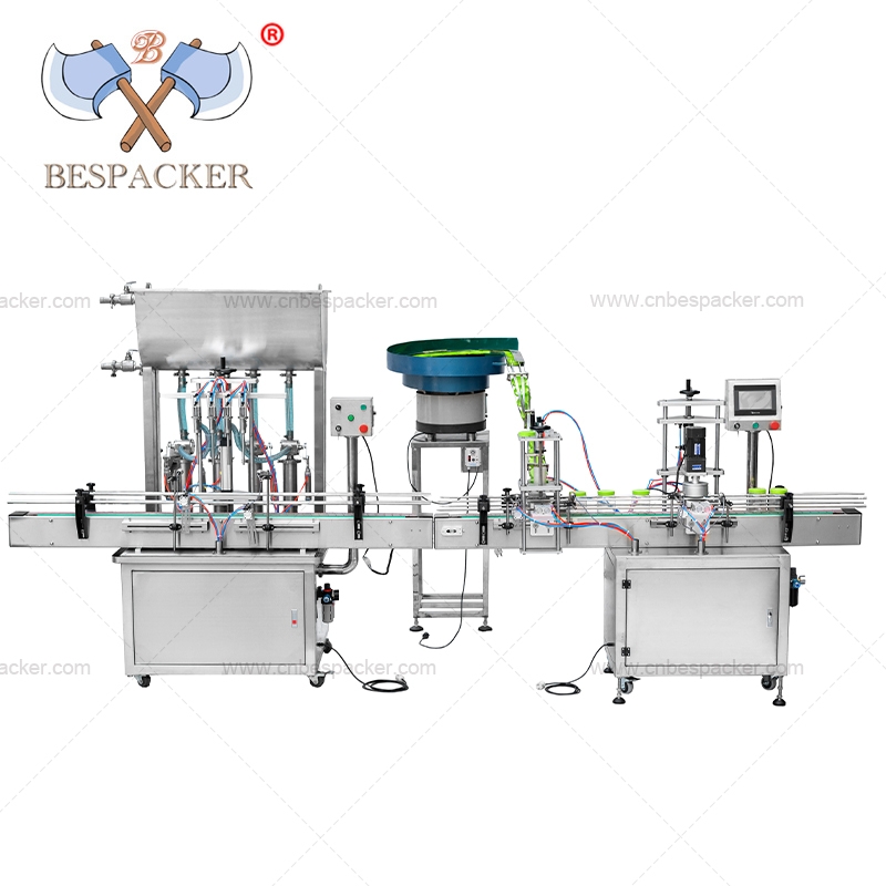 Máquina automática de tampar garrafas de plástico QDX-1