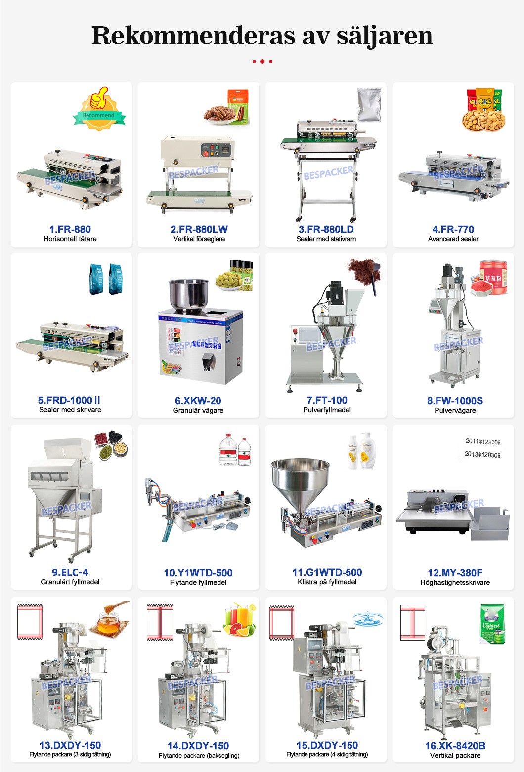 Zhejiang Bespacker Machine Co,. Ltd.