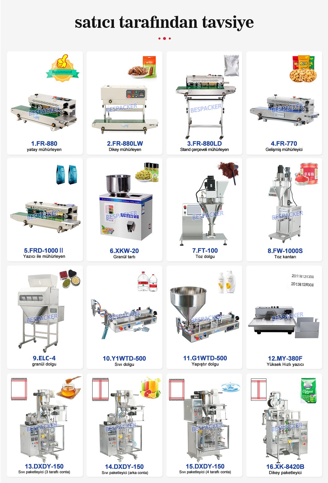 Bespacker Machine