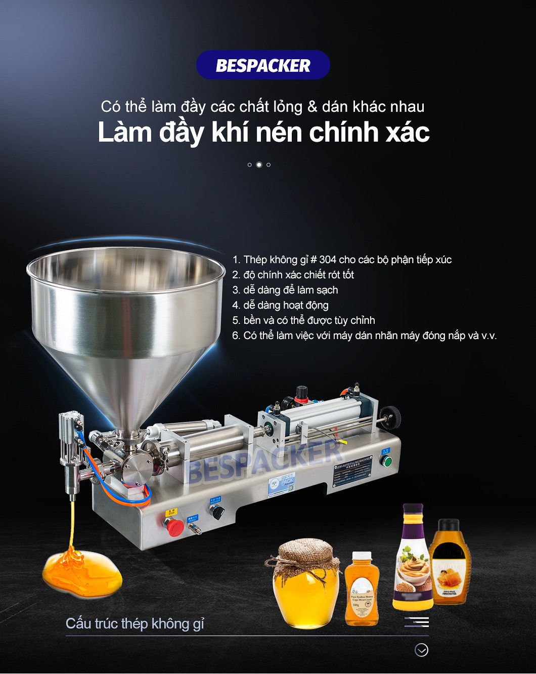 Máy đệm lò, máy lắp ráp, máy đóng gói Vacuum