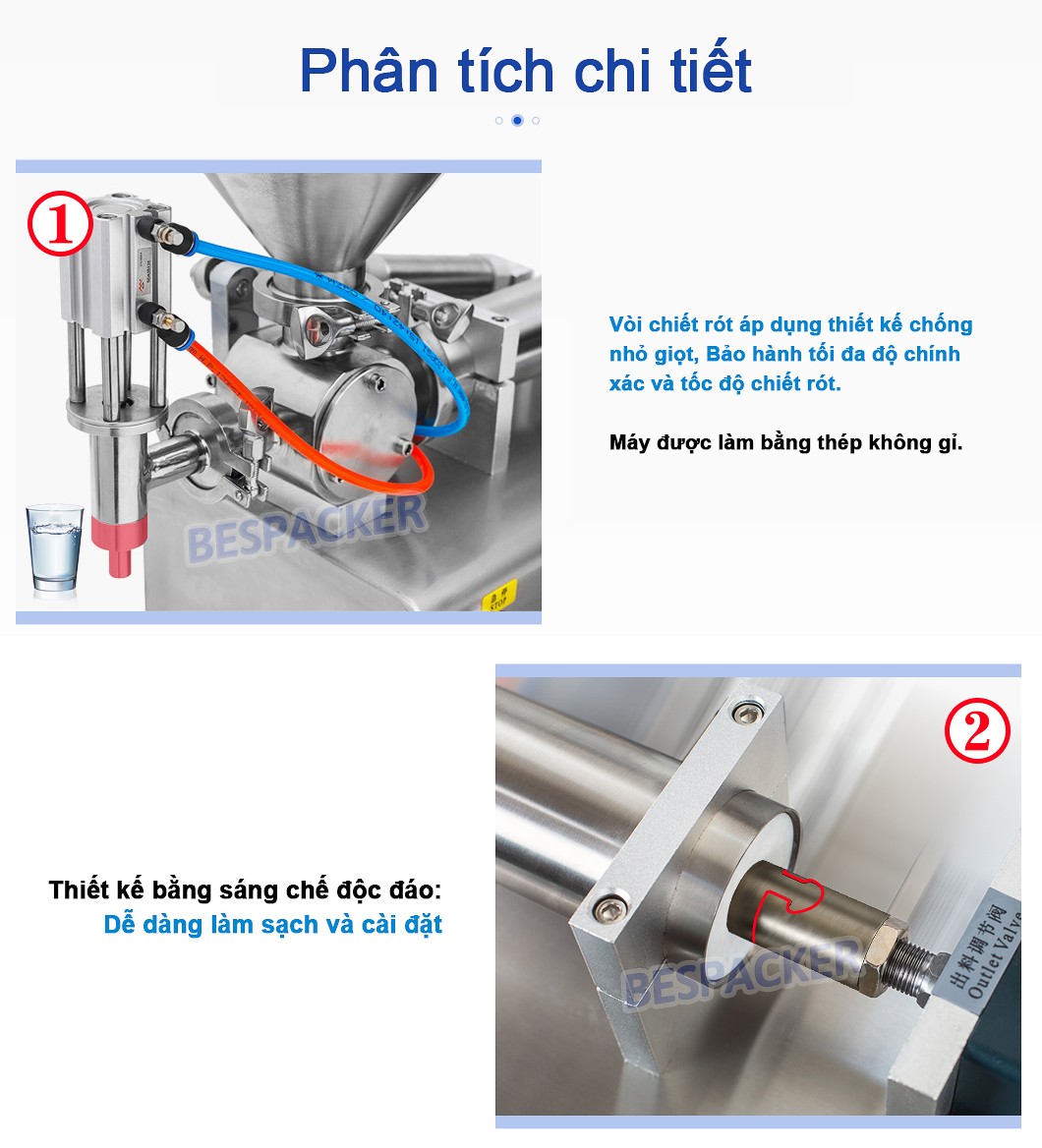 Máy đệm lò, máy lắp ráp, máy đóng gói Vacuum