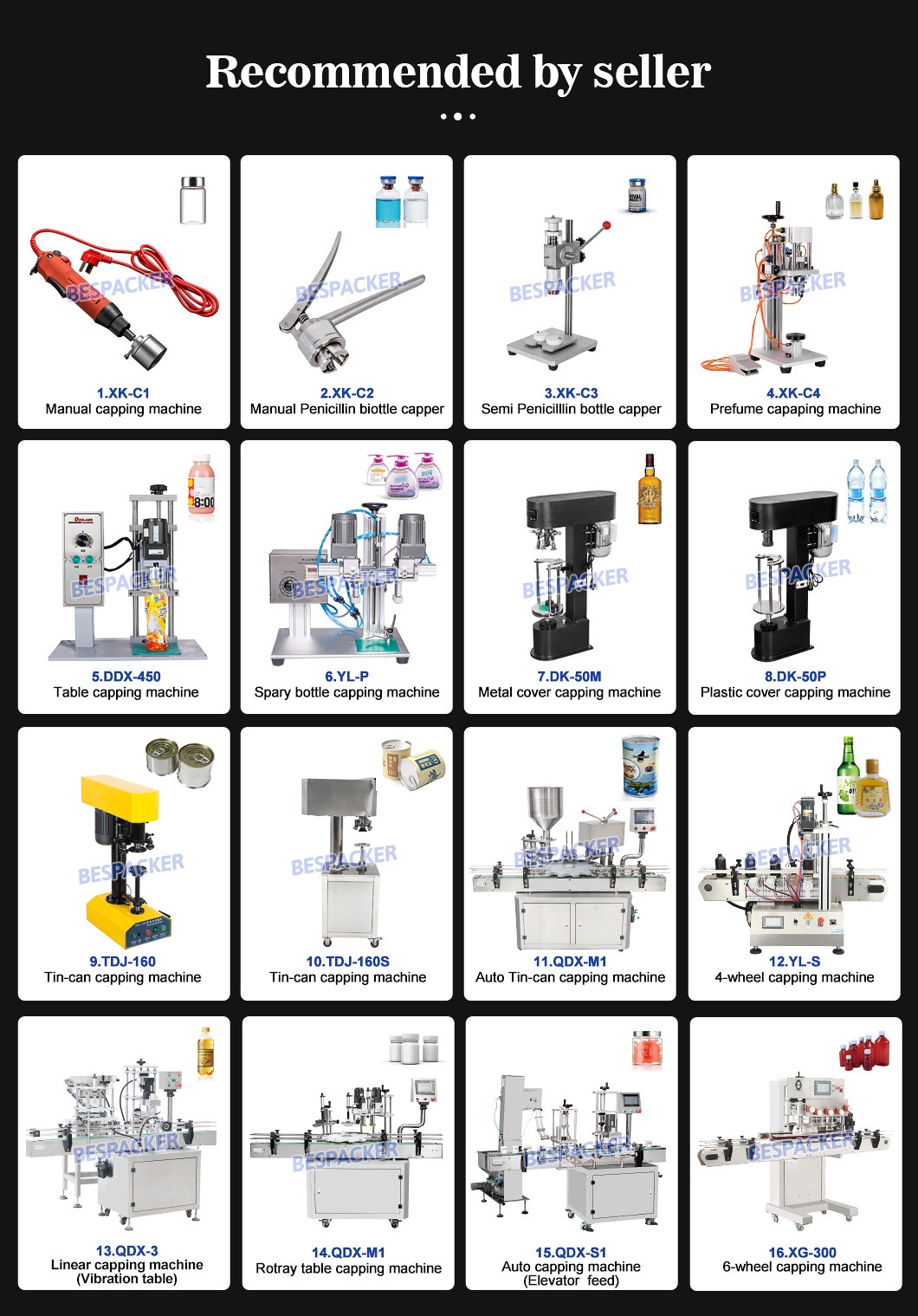 Bespacker machine Manufacturers