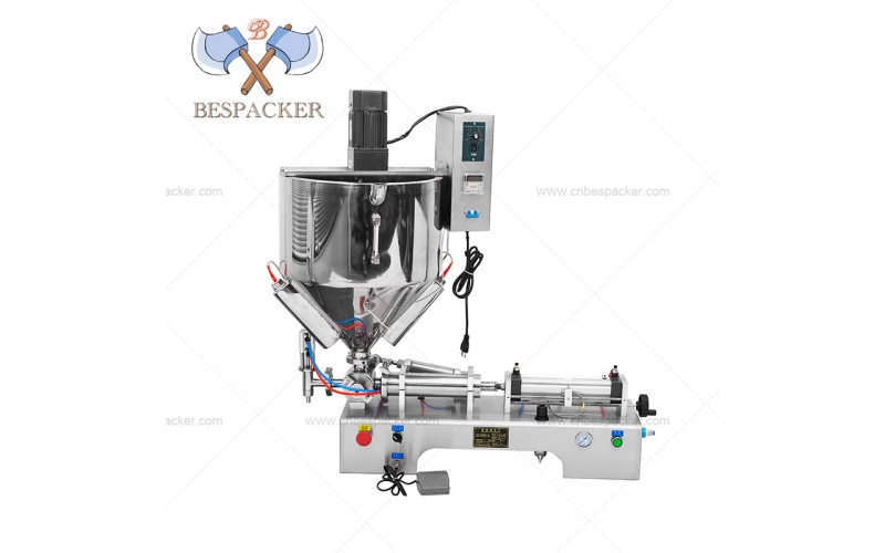 G1WTD-HM ketchup paste filling machine with heating and mixing