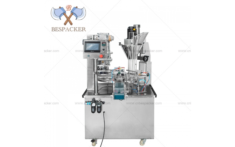 XBG-900 Automatic yogurt cup filling and sealing machine