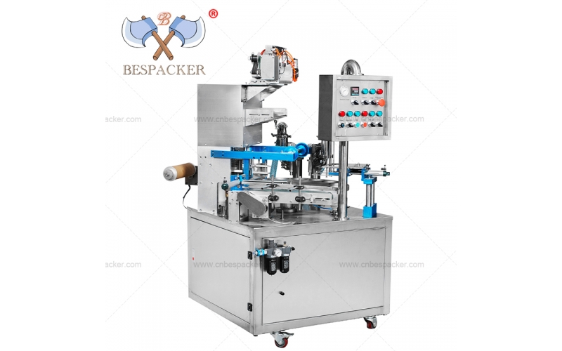 XBG-900 Automatic bubble tea cup filling and sealing machine