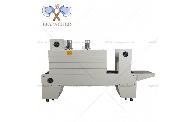 ​Bespacker BSE-5040A auto PE film shrink tunnel bottle sleeve cutting wrapping shrink machine