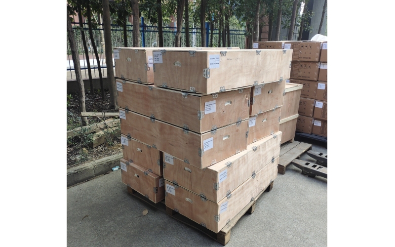 Our customers are preparing packing machines for the new year.