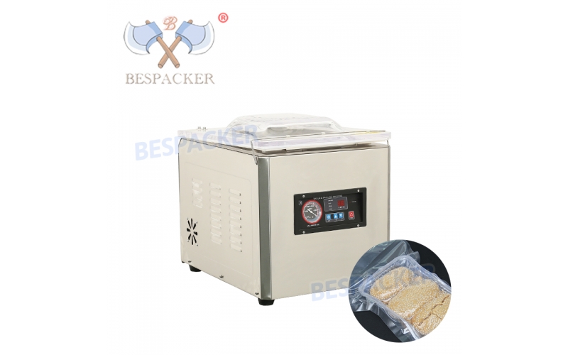 Bespacker DZ-350 Chicken mutton vacuum sealing machine with nitrogen gas