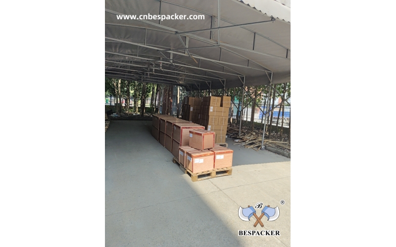 A busy day begins with delivery