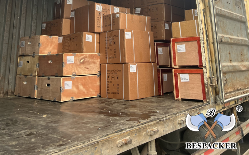 The bulk goods are being shipped