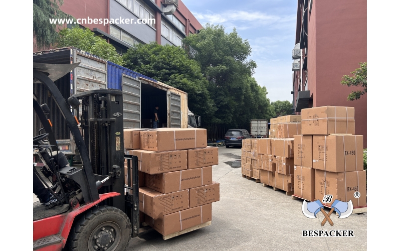 Another batch of equipment was dispatched on schedule today
