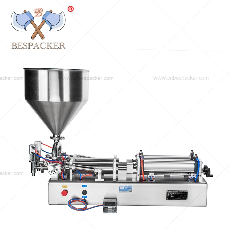 G2WTD-1000Q Full pneumatic double head paste filling machine