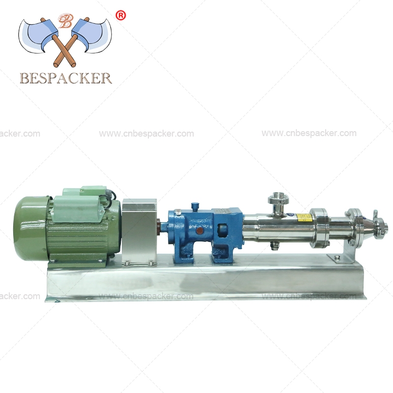 Bespacker paste transfer pump