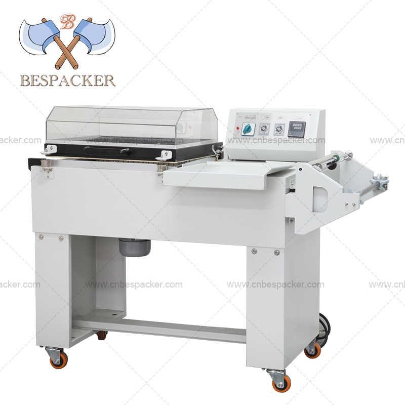 Bespacker BFS-5540 2 in 1 sealing shrinking tunnel wrapping packing machine for pet bottle carton