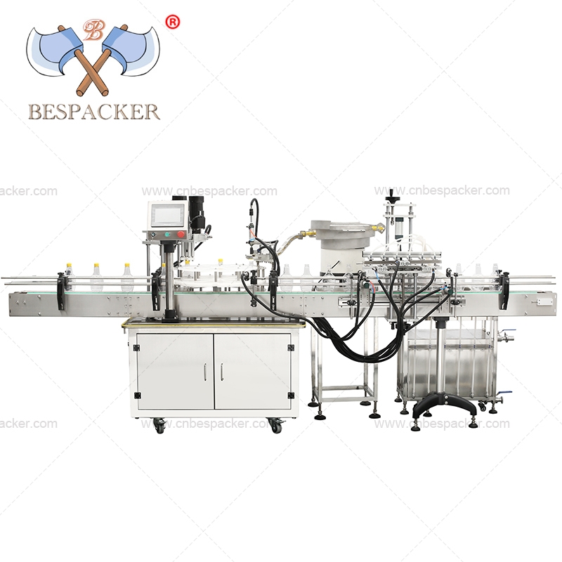 Automatic filling machine production line