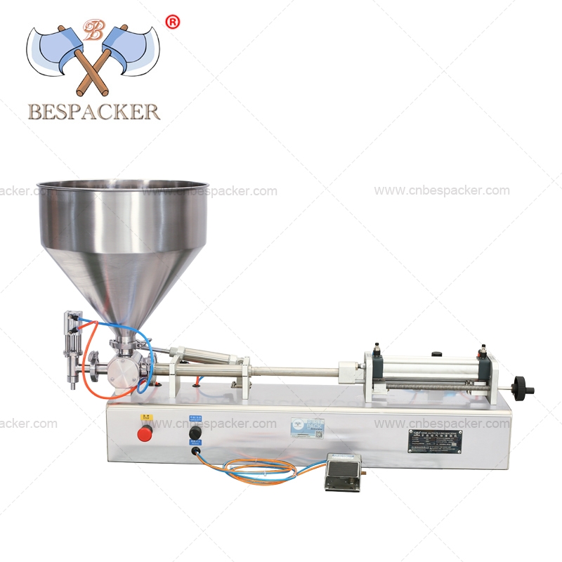 Bespacker G1WTD-1000Q Semi chemcial filling machine without electrical