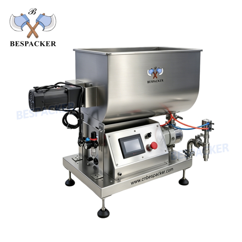 GZB-T1000W Horizontal agitator rotor pump filling machine